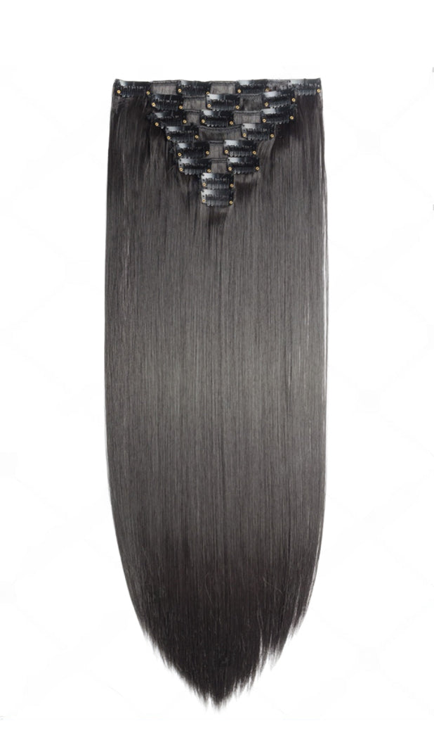 120G #1B NATURAL BLACK HAIR EXTENSIONS